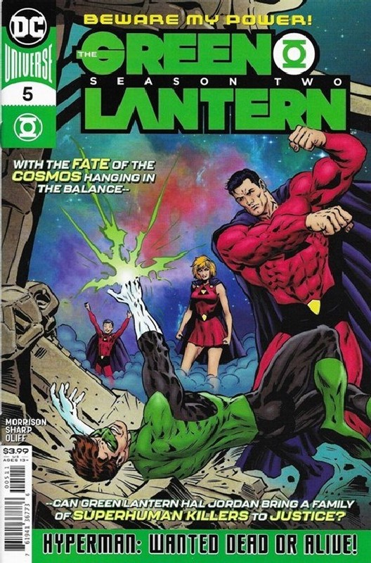 Cover of Green Lantern: Season Two #5. One of 250,000 Vintage American Comics on sale from Krypton!