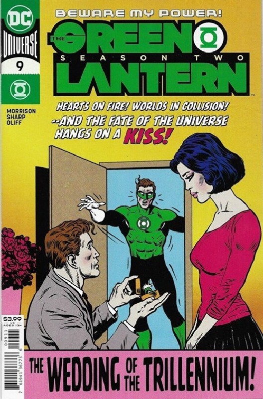 Cover of Green Lantern: Season Two #9. One of 250,000 Vintage American Comics on sale from Krypton!