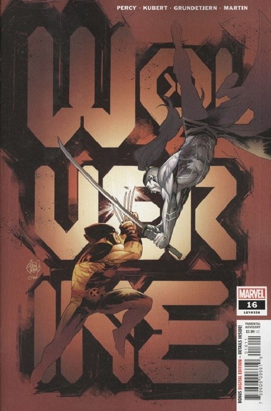 Cover of Wolverine (Vol 6) #16. One of 250,000 Vintage American Comics on sale from Krypton!