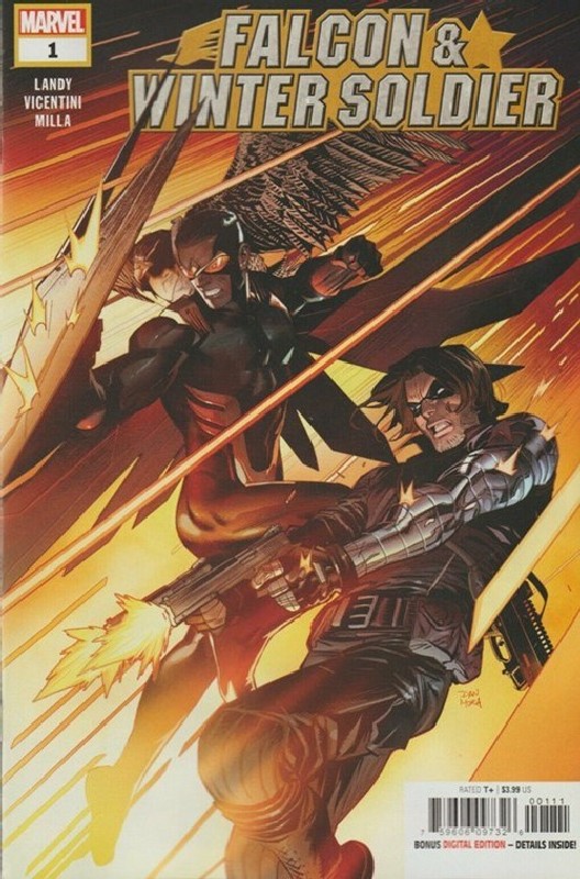 Cover of Falcon & Winter Soldier(2020 Ltd) #1. One of 250,000 Vintage American Comics on sale from Krypton!