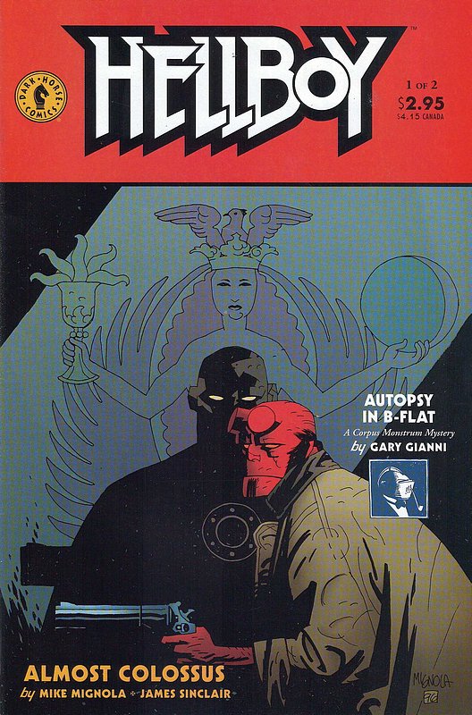 Cover of Hellboy: Almost Colossus (1997 Ltd) #1. One of 250,000 Vintage American Comics on sale from Krypton!