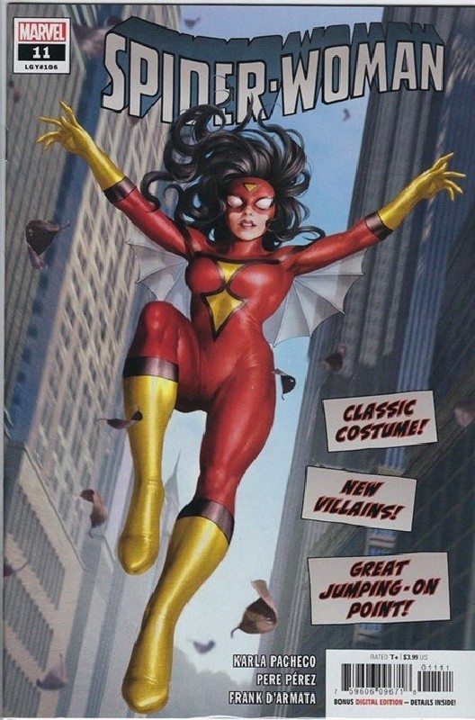 Cover of Spider-Woman (Vol 6) #11. One of 250,000 Vintage American Comics on sale from Krypton!
