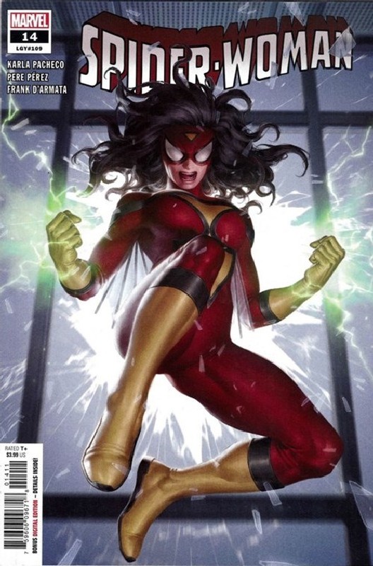 Cover of Spider-Woman (Vol 6) #14. One of 250,000 Vintage American Comics on sale from Krypton!