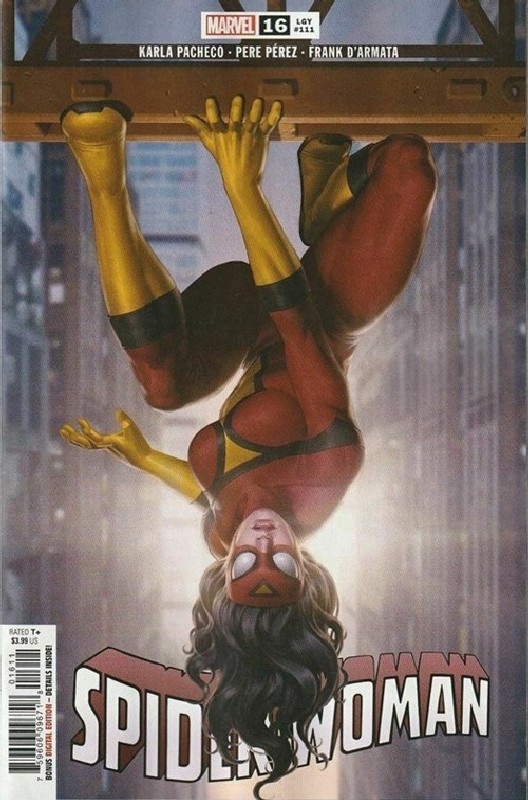 Cover of Spider-Woman (Vol 6) #16. One of 250,000 Vintage American Comics on sale from Krypton!