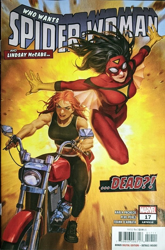 Cover of Spider-Woman (Vol 6) #17. One of 250,000 Vintage American Comics on sale from Krypton!