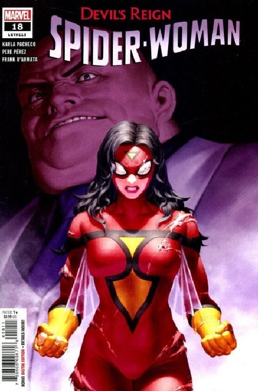 Cover of Spider-Woman (Vol 6) #18. One of 250,000 Vintage American Comics on sale from Krypton!