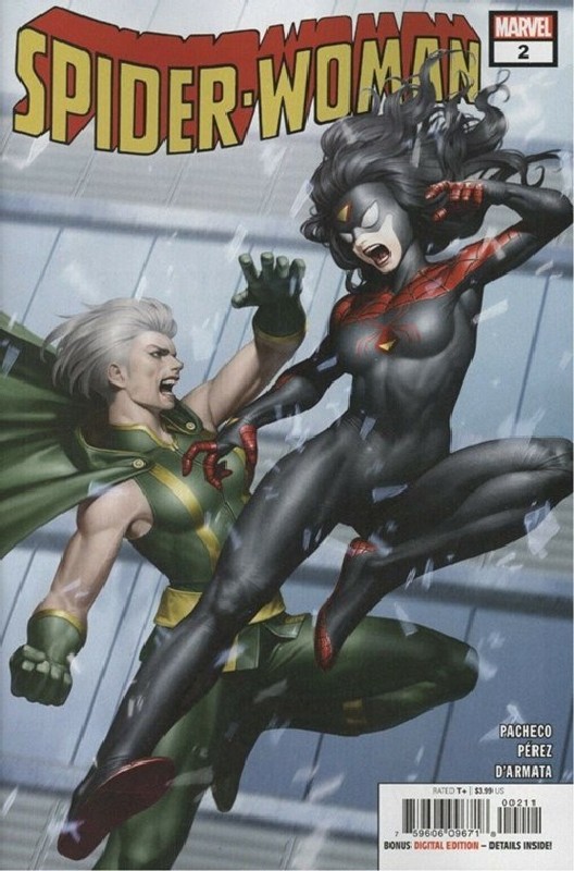 Cover of Spider-Woman (Vol 6) #2. One of 250,000 Vintage American Comics on sale from Krypton!