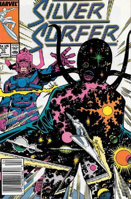 Cover of Silver Surfer (Vol 2) #10. One of 250,000 Vintage American Comics on sale from Krypton!