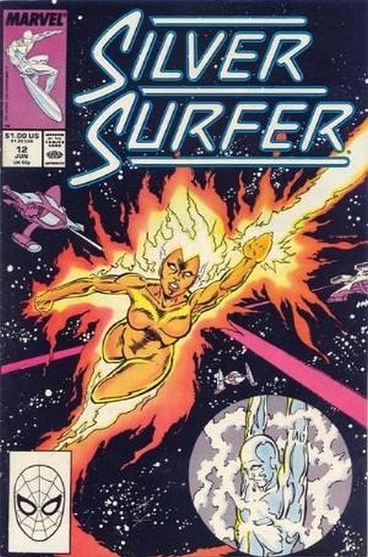 Cover of Silver Surfer (Vol 2) #12. One of 250,000 Vintage American Comics on sale from Krypton!