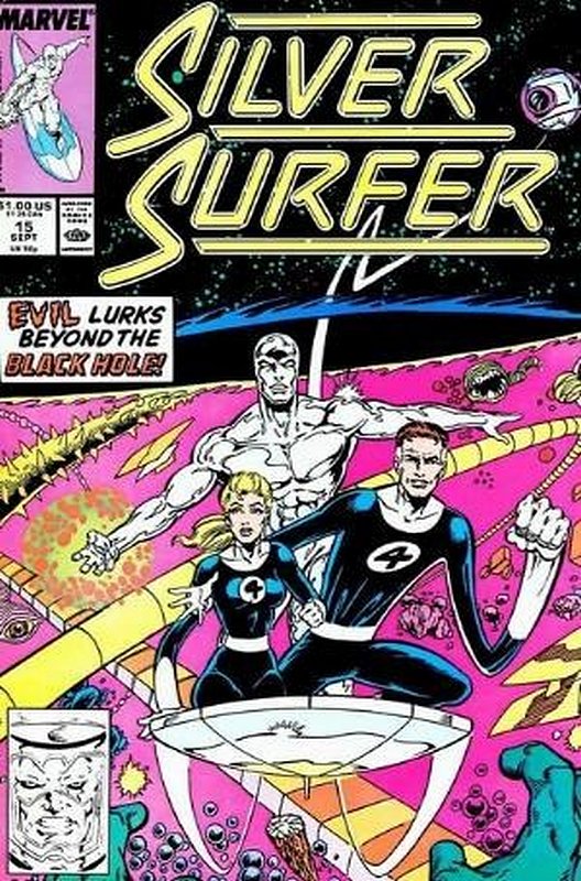 Cover of Silver Surfer (Vol 2) #15. One of 250,000 Vintage American Comics on sale from Krypton!