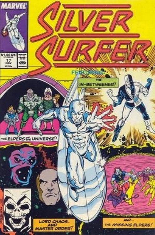 Cover of Silver Surfer (Vol 2) #17. One of 250,000 Vintage American Comics on sale from Krypton!