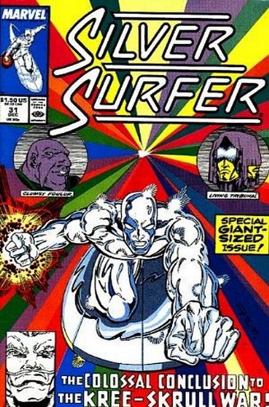 Cover of Silver Surfer (Vol 2) #31. One of 250,000 Vintage American Comics on sale from Krypton!