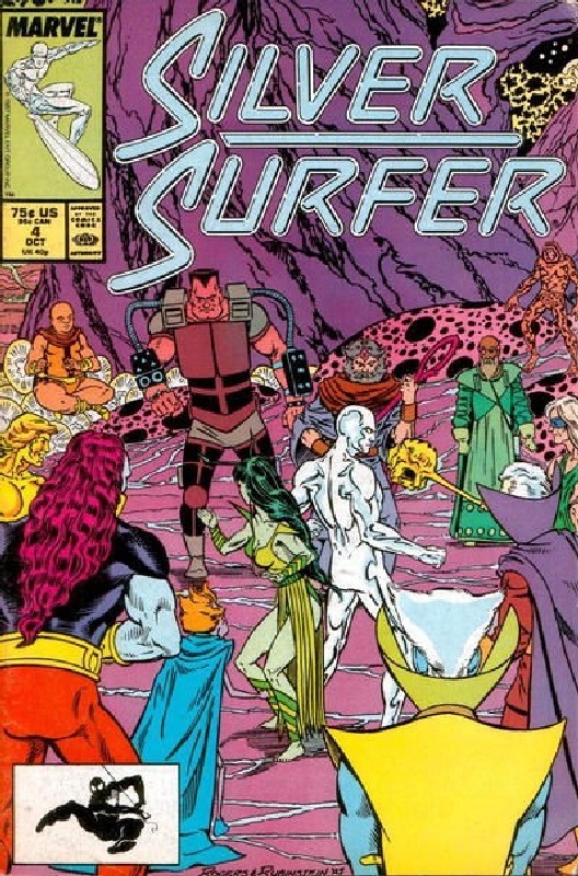 Cover of Silver Surfer (Vol 2) #4. One of 250,000 Vintage American Comics on sale from Krypton!