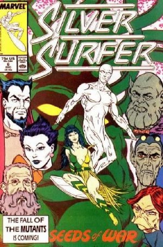 Cover of Silver Surfer (Vol 2) #6. One of 250,000 Vintage American Comics on sale from Krypton!