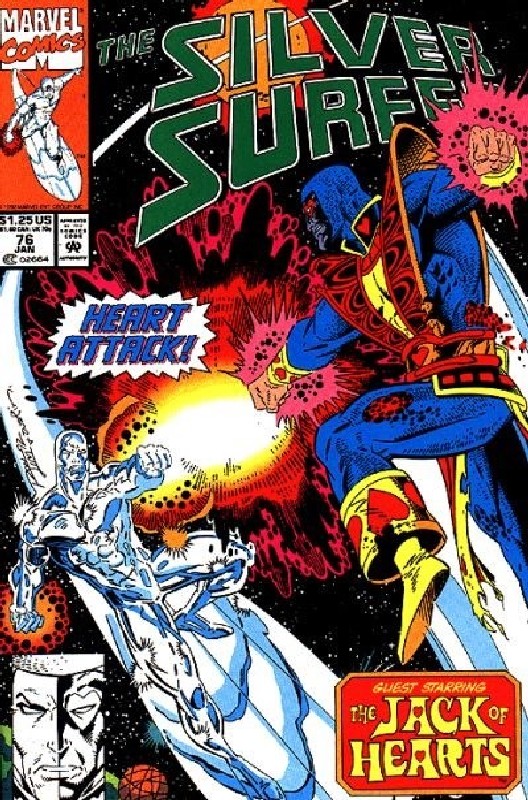 Cover of Silver Surfer (Vol 2) #76. One of 250,000 Vintage American Comics on sale from Krypton!