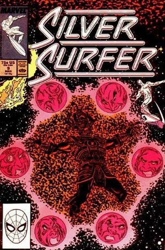 Cover of Silver Surfer (Vol 2) #9. One of 250,000 Vintage American Comics on sale from Krypton!
