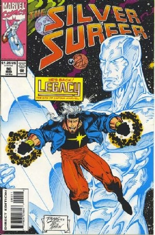 Cover of Silver Surfer (Vol 2) #90. One of 250,000 Vintage American Comics on sale from Krypton!