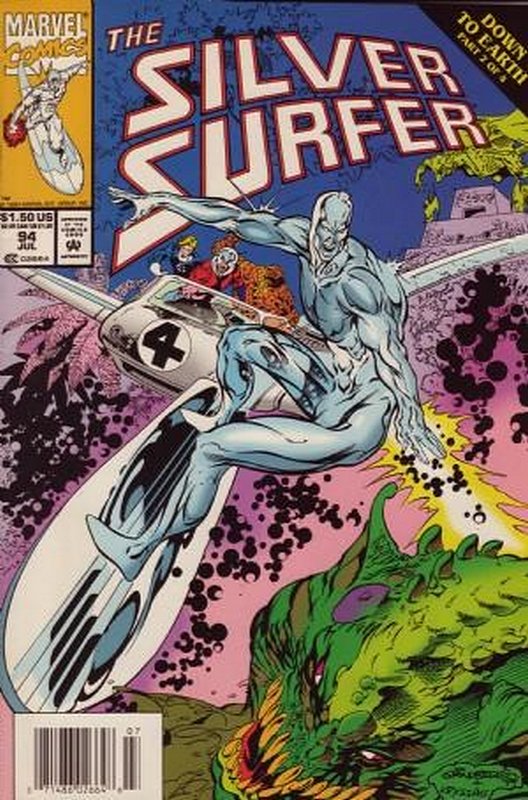 Cover of Silver Surfer (Vol 2) #94. One of 250,000 Vintage American Comics on sale from Krypton!