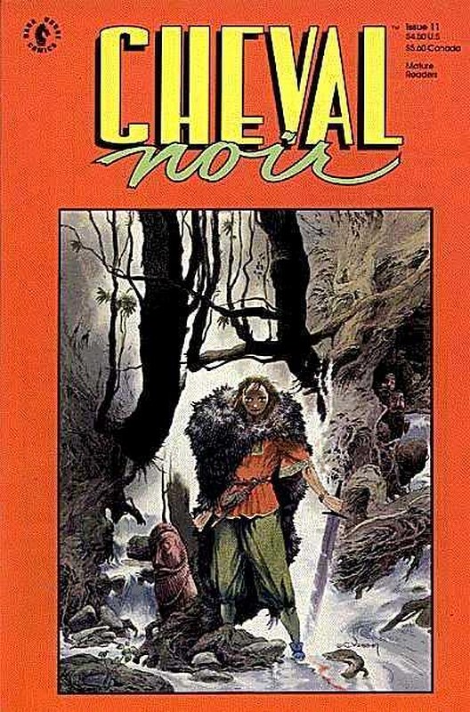 Cover of Cheval Noir (Vol 1) #11. One of 250,000 Vintage American Comics on sale from Krypton!