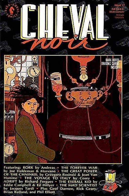 Cover of Cheval Noir (Vol 1) #17. One of 250,000 Vintage American Comics on sale from Krypton!