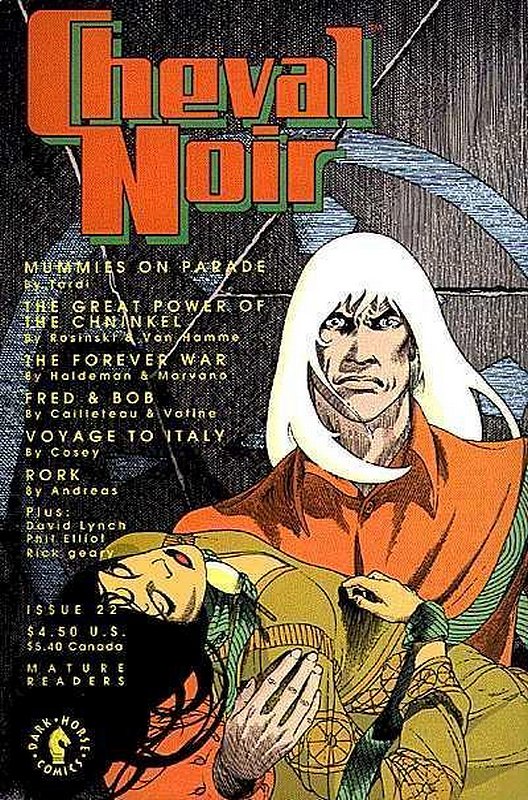 Cover of Cheval Noir (Vol 1) #22. One of 250,000 Vintage American Comics on sale from Krypton!