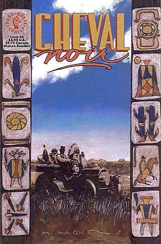 Cover of Cheval Noir (Vol 1) #25. One of 250,000 Vintage American Comics on sale from Krypton!