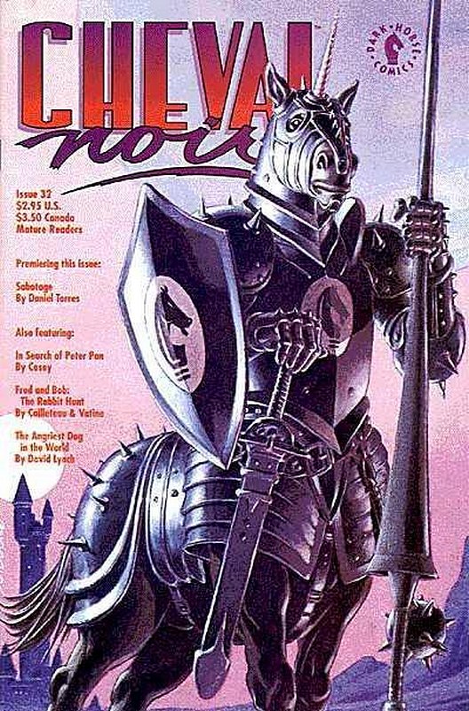 Cover of Cheval Noir (Vol 1) #32. One of 250,000 Vintage American Comics on sale from Krypton!