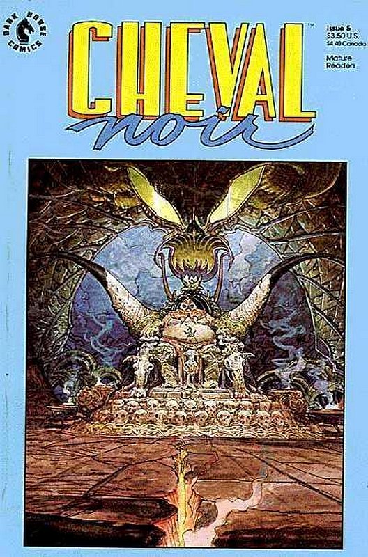 Cover of Cheval Noir (Vol 1) #5. One of 250,000 Vintage American Comics on sale from Krypton!