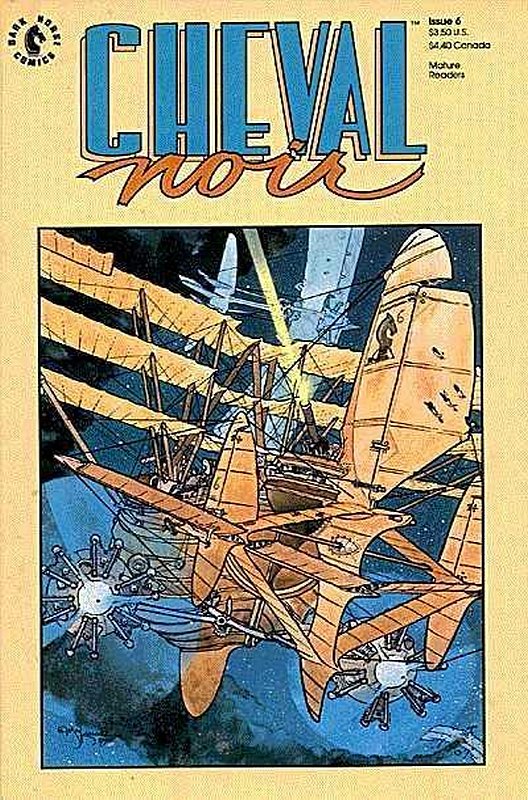 Cover of Cheval Noir (Vol 1) #6. One of 250,000 Vintage American Comics on sale from Krypton!