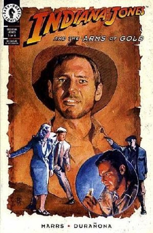 Cover of Indiana Jones & The Arms of Gold (1994 Ltd) #1. One of 250,000 Vintage American Comics on sale from Krypton!