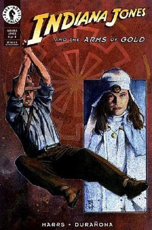 Cover of Indiana Jones & The Arms of Gold (1994 Ltd) #4. One of 250,000 Vintage American Comics on sale from Krypton!