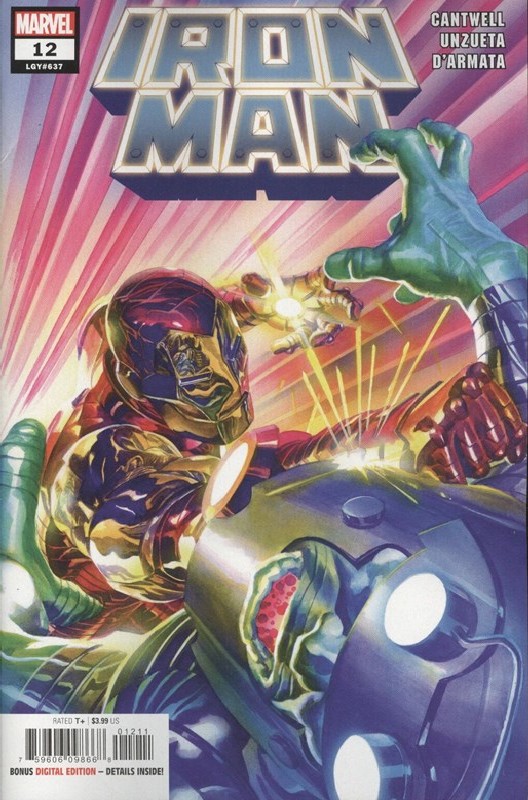 Cover of Iron Man (Vol 6) #12. One of 250,000 Vintage American Comics on sale from Krypton!
