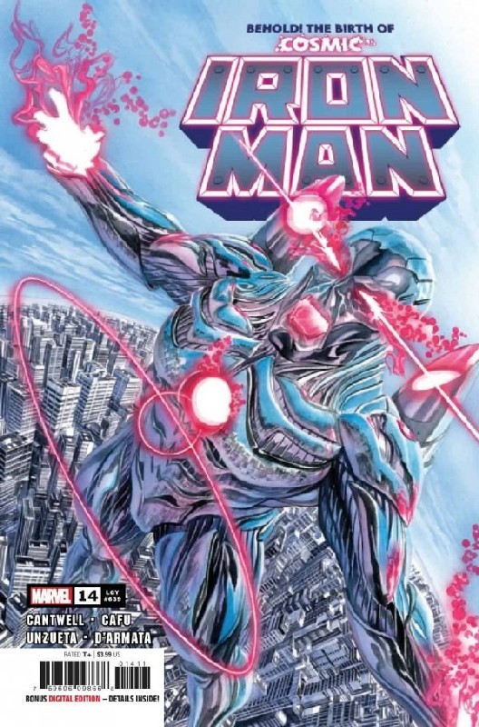 Cover of Iron Man (Vol 6) #14. One of 250,000 Vintage American Comics on sale from Krypton!