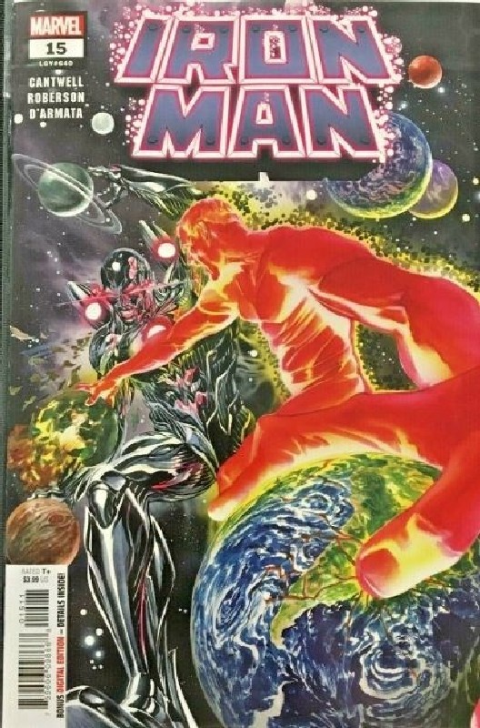 Cover of Iron Man (Vol 6) #15. One of 250,000 Vintage American Comics on sale from Krypton!