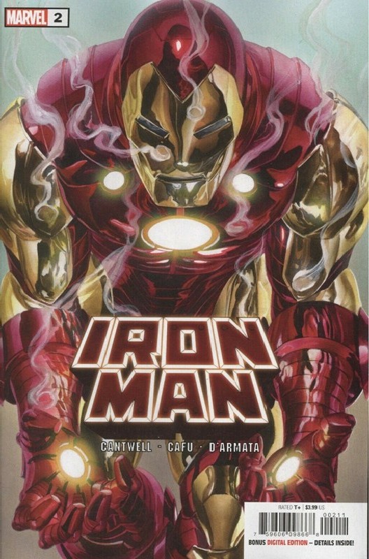 Cover of Iron Man (Vol 6) #2. One of 250,000 Vintage American Comics on sale from Krypton!