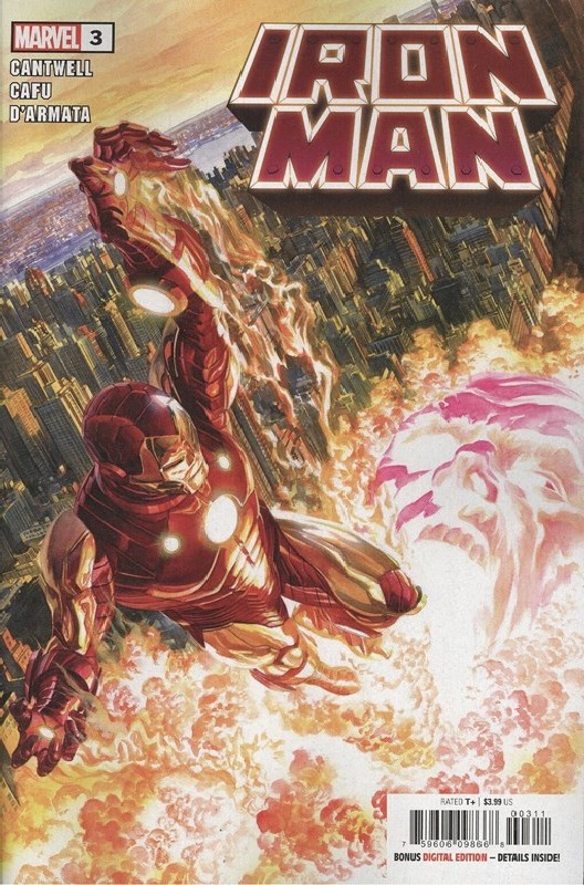 Cover of Iron Man (Vol 6) #3. One of 250,000 Vintage American Comics on sale from Krypton!