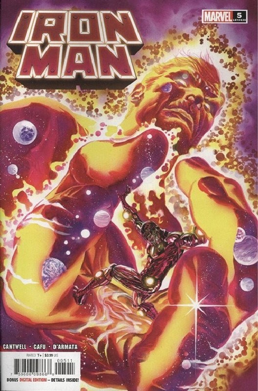 Cover of Iron Man (Vol 6) #5. One of 250,000 Vintage American Comics on sale from Krypton!