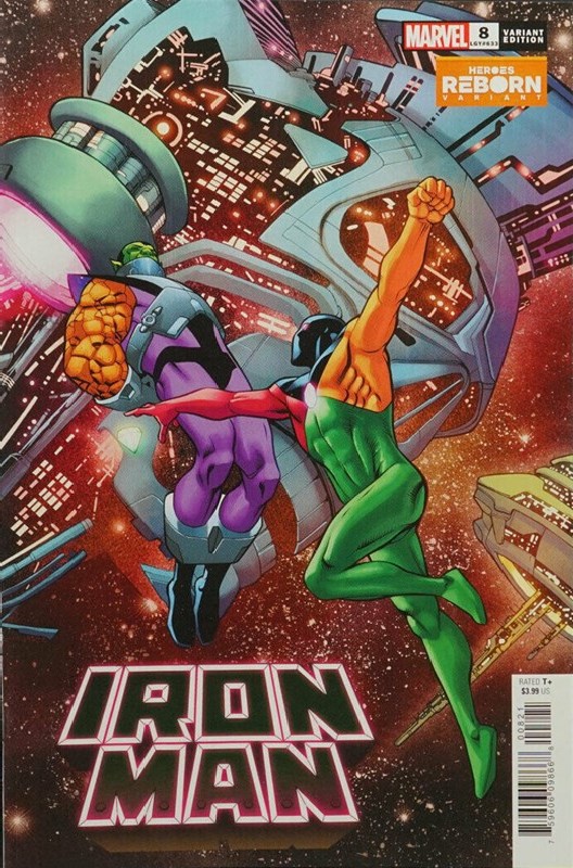 Cover of Iron Man (Vol 6) #8. One of 250,000 Vintage American Comics on sale from Krypton!