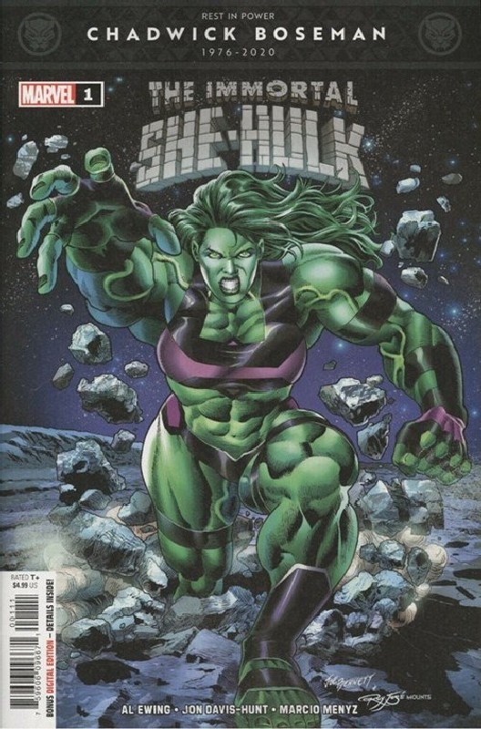 Cover of Immortal She-Hulk (Vol 1) #1. One of 250,000 Vintage American Comics on sale from Krypton!