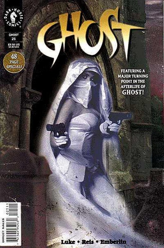 Cover of Ghost (Vol 1) (Dark Horse) #25. One of 250,000 Vintage American Comics on sale from Krypton!