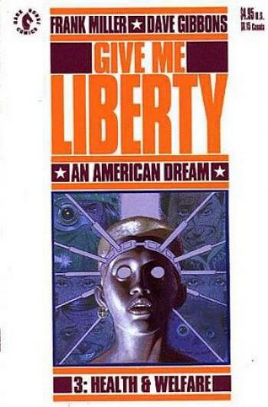 Cover of Give me Liberty (1990 Ltd) #3. One of 250,000 Vintage American Comics on sale from Krypton!