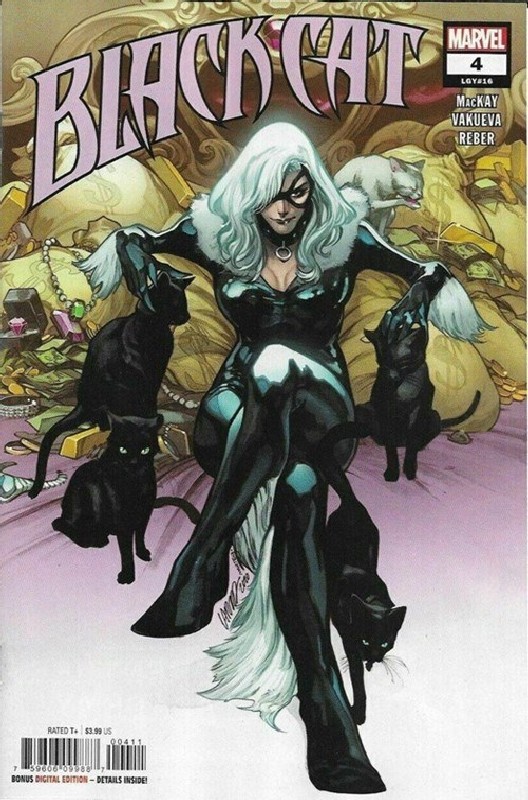 Cover of Black Cat (Vol 2) #4. One of 250,000 Vintage American Comics on sale from Krypton!