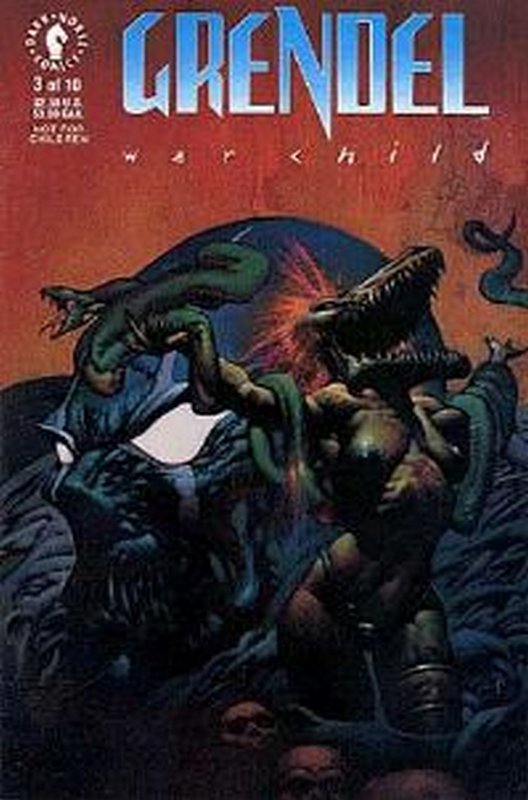 Cover of Grendel: War Child (1992 Ltd) #3. One of 250,000 Vintage American Comics on sale from Krypton!