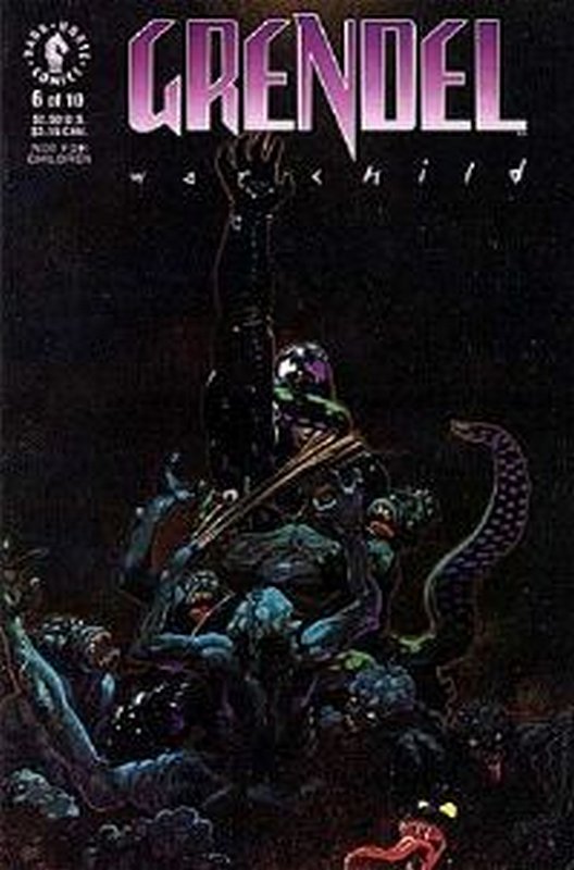 Cover of Grendel: War Child (1992 Ltd) #6. One of 250,000 Vintage American Comics on sale from Krypton!