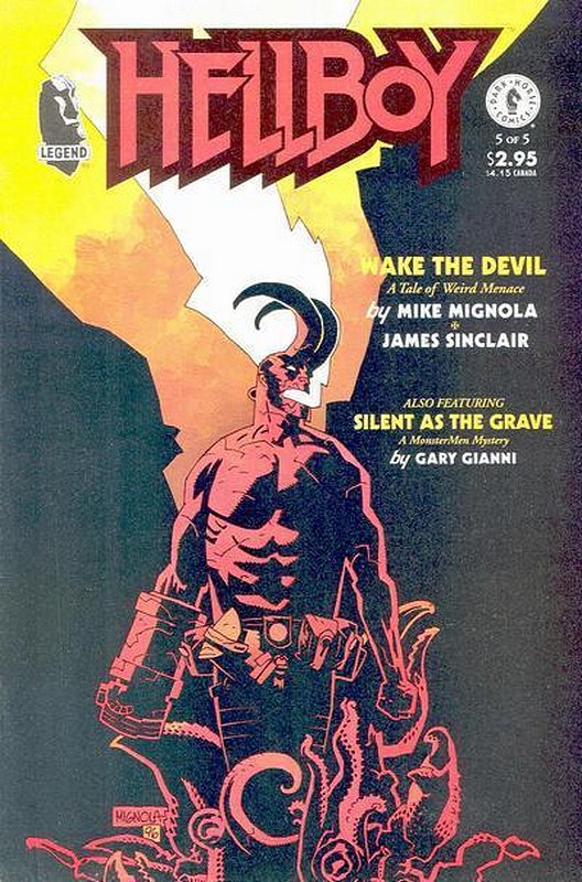 Cover of Hellboy: Wake the Devil (1996 Ltd) #5. One of 250,000 Vintage American Comics on sale from Krypton!