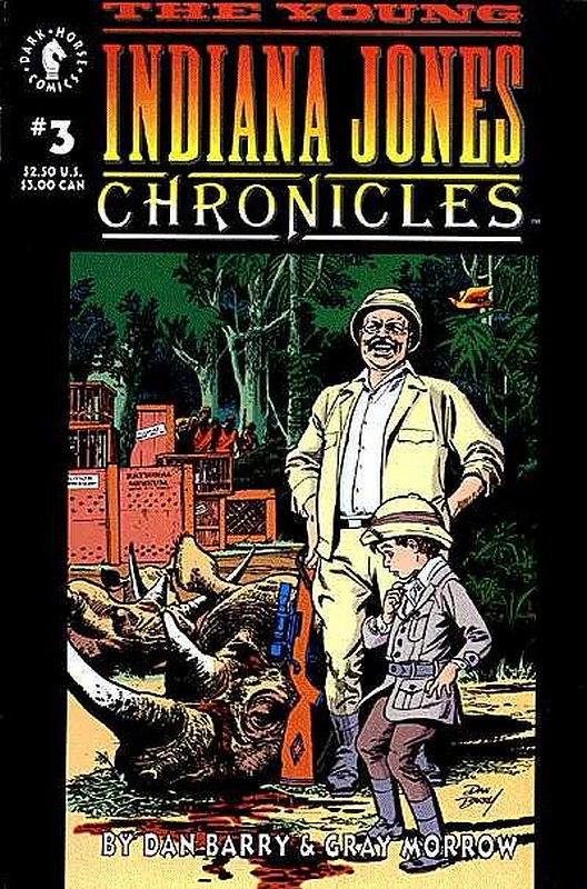 Cover of Young Indiana Jones Chronicles #3. One of 250,000 Vintage American Comics on sale from Krypton!