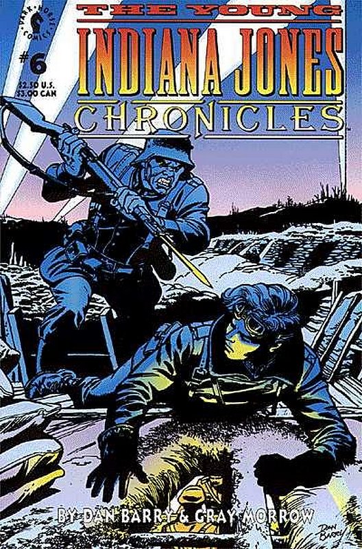 Cover of Young Indiana Jones Chronicles #6. One of 250,000 Vintage American Comics on sale from Krypton!