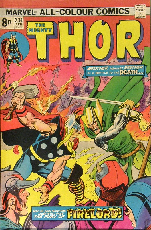 Cover of Thor (Vol 1) #234. One of 250,000 Vintage American Comics on sale from Krypton!