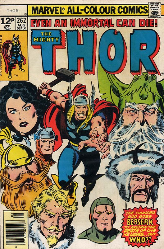 Cover of Thor (Vol 1) #262. One of 250,000 Vintage American Comics on sale from Krypton!