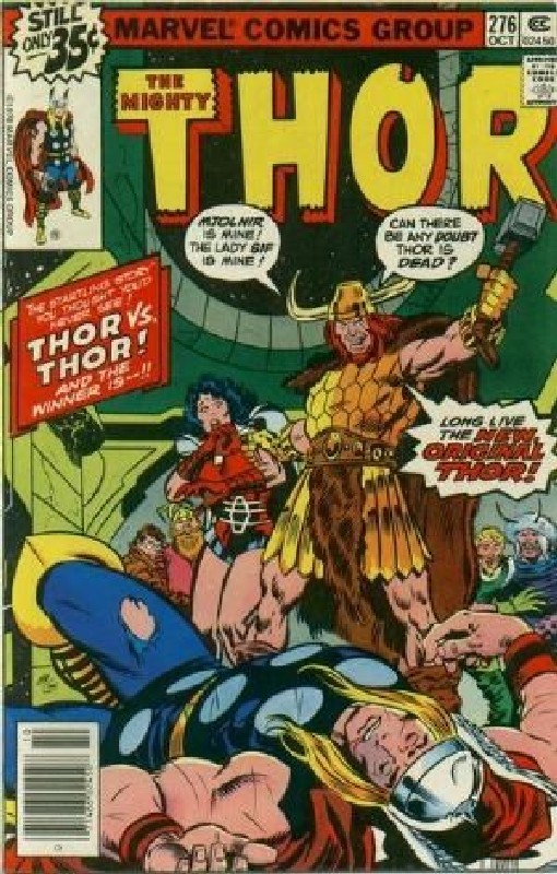 Cover of Thor (Vol 1) #276. One of 250,000 Vintage American Comics on sale from Krypton!
